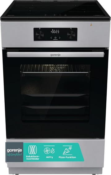 Gorenje GEIT5C61SPG - Inductie fornuis - 50 cm - RVS, Elektronische apparatuur, Fornuizen, Ophalen of Verzenden, Nieuw