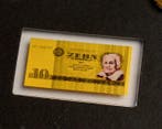 Duitsland. Medal 10 + 100 Deutsche Mark Note - .999 gold (2