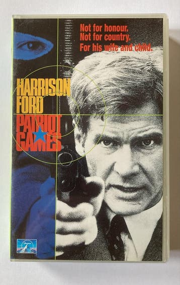 PATRIOT GAMES (VHS), CD & DVD