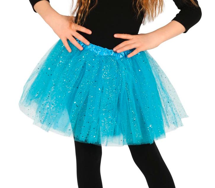 Blauwe Tutu Kind 31cm, Hobby & Loisirs créatifs, Articles de fête, Envoi