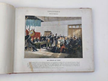 Anonymous - Album Militaire de lArmée Française - 1896, Antiek en Kunst