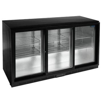 Barkoelkast | G-SERIE | 320L | Zwart | +2°C/+8°C | Statisch, Verzenden, Nieuw in verpakking