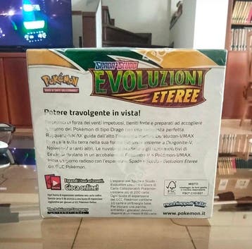 Pokémon - 1 Booster box - Box Evoluzioni Eteree - Sword &, Nieuw