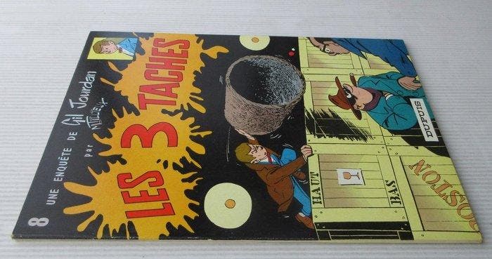 Gil Jourdan T8 - Les 3 Taches - B - 1 Album - Eerste druk -, Livres, BD