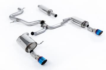 Cat-back uitlaatsysteem | Volkswagen Jetta Mk7 (MQB) GLi 2.0, Verzenden