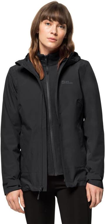 Jack Wolfskin 3-in-1 jas M | 35% korting | Retour deal, Verzenden
