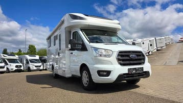 McLouis Carat 473 op Ford met automaat, hef- /twinbed 16521, Caravans en Kamperen, Automaat, Ringverwarming, Ford, 7 tot 8 meter