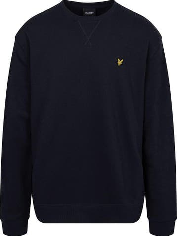 Lyle & Scott Plussize Sweater Navy maat Maat 52/54 (L) Heren, Maat 52/54 (L), Nieuw, Lyle and Scott, Verzenden
