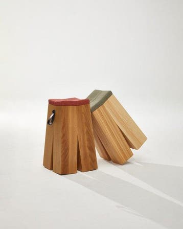 Heilig Objects - Daniel Heilig - Kruk - GEBEURT - Eik