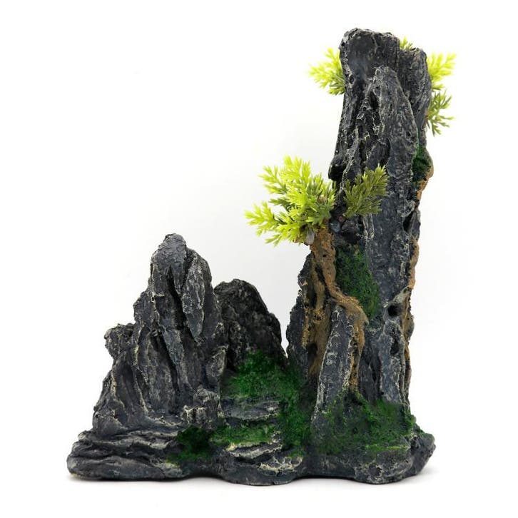 Rotsformatie met wortels OS-104 - aquarium decoratie, Dieren en Toebehoren, Vissen | Aquaria en Toebehoren, Nieuw, Ophalen of Verzenden