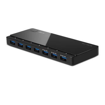 TP-Link USB 3.0 Hub met 7 aansluitingen en power adapter..., Ophalen of Verzenden