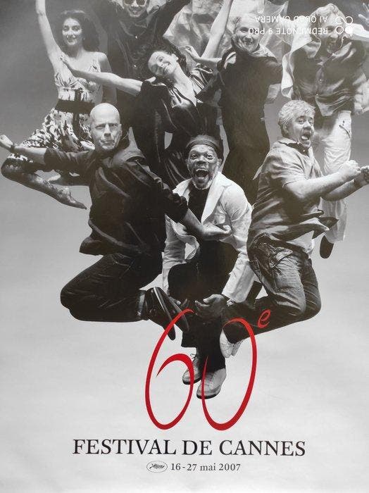 Alex Majoli - Festival de Cannes poster originale ed, Antiek en Kunst, Kunst | Tekeningen en Fotografie