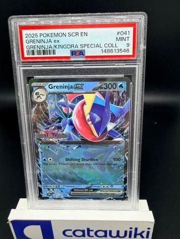 Pokémon - 1 Graded card - Greninja ex [Stamped] 041/142 PSA
