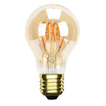 LED - filament - e27 - peer - dimbaar - amber - 4w - 2200k, Maison & Meubles, Lampes | Lampes en vrac, Verzenden