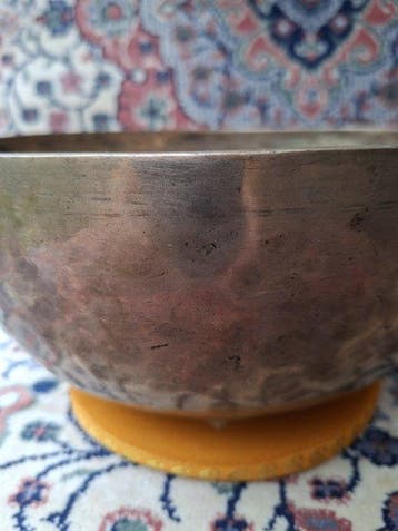 Jambati Klankschaal 1300 gr. 22.7 cm. - Nepal - 20e eeuw