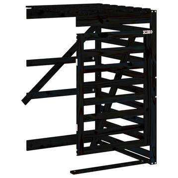 Extension abri poubelle pin noir - 63% off jusqua epuise..., Verzenden