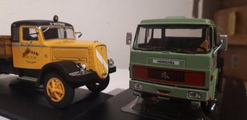 IXO 1:43 - Model vrachtwagen (2) - FIAT Camion De Augustini, Hobby en Vrije tijd, Nieuw