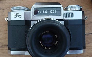 Zeiss Ikon Contaflex Super B + Tessar | Analoge camera, Nieuw