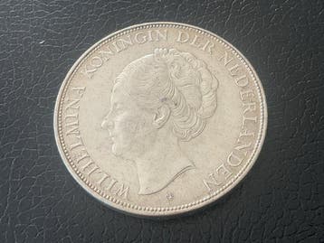 Nederland. Wilhelmina. 2 1/2 Gulden 1939 (Zonder