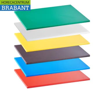 HCB Extra dikke HACCP Snijplankenset 6-delig – 45 x 30 cm, Ophalen of Verzenden