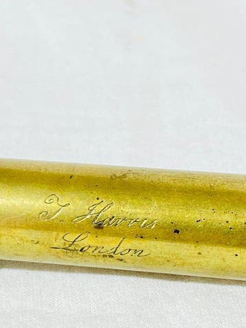 Télescope - « J. Harris – London » , Ancienne longue-vue /