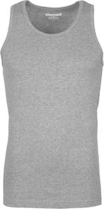 Garage Stretch Basic Singlet Grijs maat Maat 48/50 (M) Heren, Verzenden