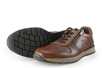 Rieker Sneakers in maat 43 Bruin, Kleding | Heren, Schoenen, Bruin, Verzenden, Zo goed als nieuw, Sneakers