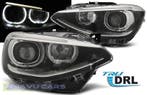 LED Koplampen Bi Xenon look met Angel Eyes voor BMW 1 Serie, Ophalen of Verzenden