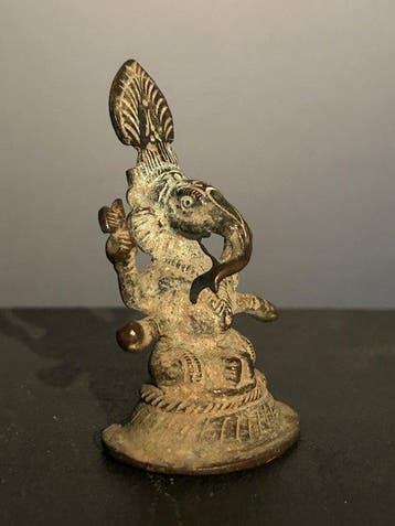 Ganesha - Brons - India - Beginselen van de 20e eeuw