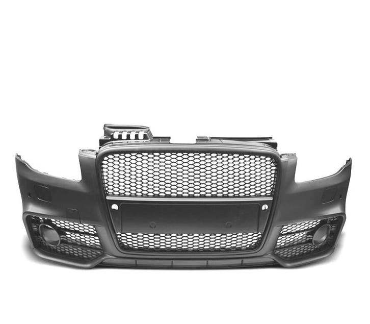 PARE CHOCS FRONTAL AUDI A4 04-07 LOOK RS4 NOIR PDC, Autos : Pièces & Accessoires, Carrosserie & Tôlerie, Envoi