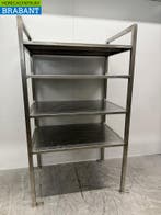 Rayonnage de stockage en acier inoxydable 115,5 x 80 x 200, Verzenden