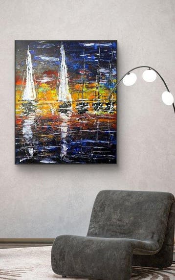 Micha Lenartowicz - Sea Stories (Stretched On The Frame -