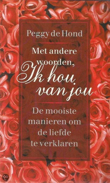 Met andere woorden, ik hou van jou - Hond, Boeken, Verzenden, Nieuw