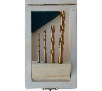 Bgs Technic Borenset HSS linkssnijdend 4-dlg, Verzenden, Nieuw