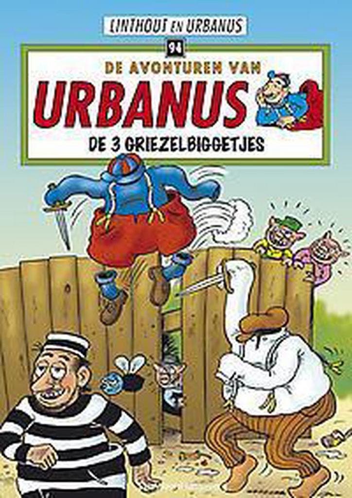 De drie griezelbiggetjes / Urbanus / 94 9789002211515, Boeken, Stripverhalen, Gelezen, Verzenden