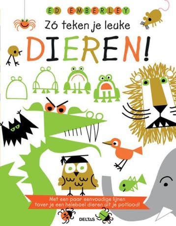 Zo teken je leuke dieren! 9789044730074 Ed Emberley, Verzenden, Ed Emberley