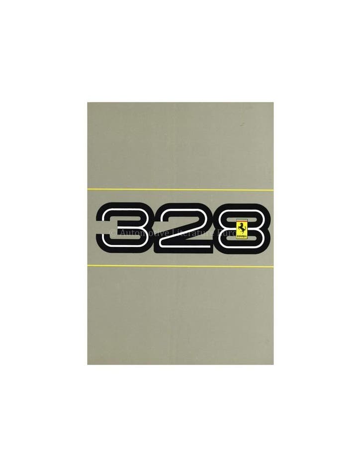 1985 FERRARI 328 INSTRUCTIEBOEKJE 376/85, Autos : Divers, Modes d'emploi & Notices d'utilisation, Enlèvement ou Envoi