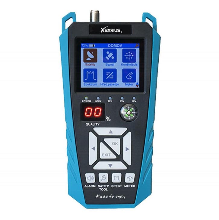 Xsarius satmeter - HD Easy PRO ultra, TV, Hi-fi & Vidéo, Antennes paroboliques, Enlèvement ou Envoi