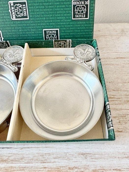 Air France - Etains du Manoir - Asbak - Tin - Twee, Antiek en Kunst, Antiek | Wandborden en Tegels