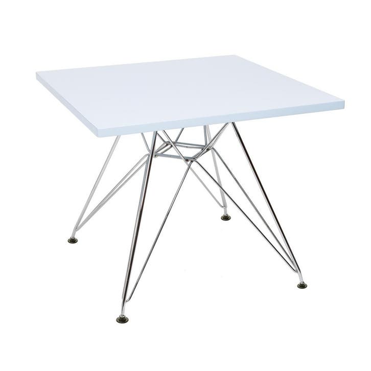 Kindertafel CTR junior vierkant Lichtblauw, Kinderen en Baby's, Kinderkamer | Complete kinderkamers, Nieuw, Verzenden