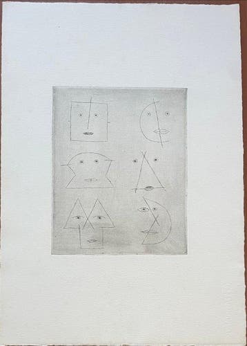Victor Brauner (1903-1966) - Tir à larc di Alain Jouffroy