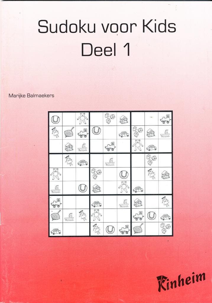 Kinheim Sudoku voor kids deel 1 (per stuk), Boeken, Schoolboeken, Verzenden