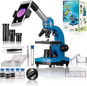 Bresser Junior Microscoop | Tweede kansje | OP = OP, Audio, Tv en Foto, Optische apparatuur | Microscopen, Verzenden, Zo goed als nieuw
