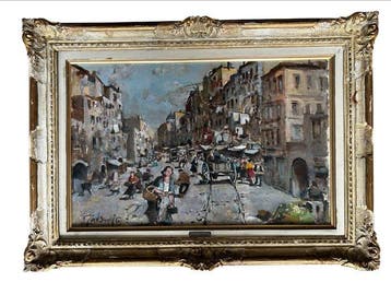 Felice Giordano (1880-1964) - Strada di Napoli