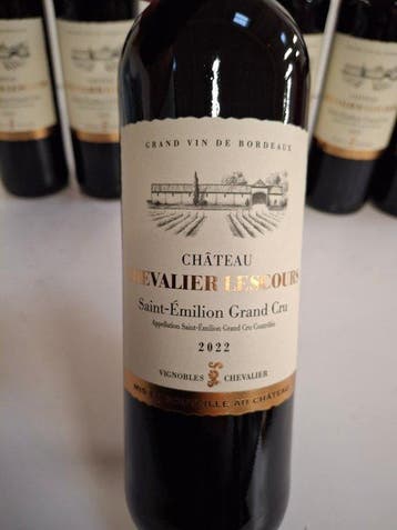 2022 Château Chevalier Lescours - Saint-Émilion Grand Cru -, Nieuw