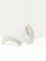Recarlo - Oorbellen - 18 karaat Witgoud Diamant (Natuurlijk), Bijoux, Sacs & Beauté, Boucles d'oreilles