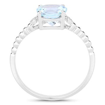 Zonder minimumprijs - Ring - 14 karaat Witgoud - 1.15ct. tw., Nieuw