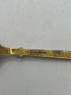 Theelepel (6) - 925 zilver, geëmailleerd