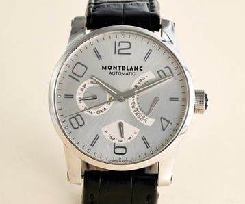 Montblanc - Timewalker Retrograde - 7142 - Homme - 2000-2010, Handtassen en Accessoires, Horloges | Heren, Nieuw