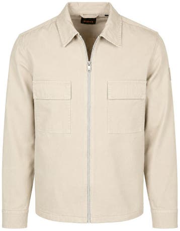 BOSS Overshirt Lorum Beige maat Maat 48/50 (M) Heren, Verzenden